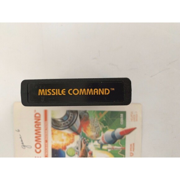 Vintage Atari Missile Command Game With Manual  CX2638  1981 - Picture 2 of 3